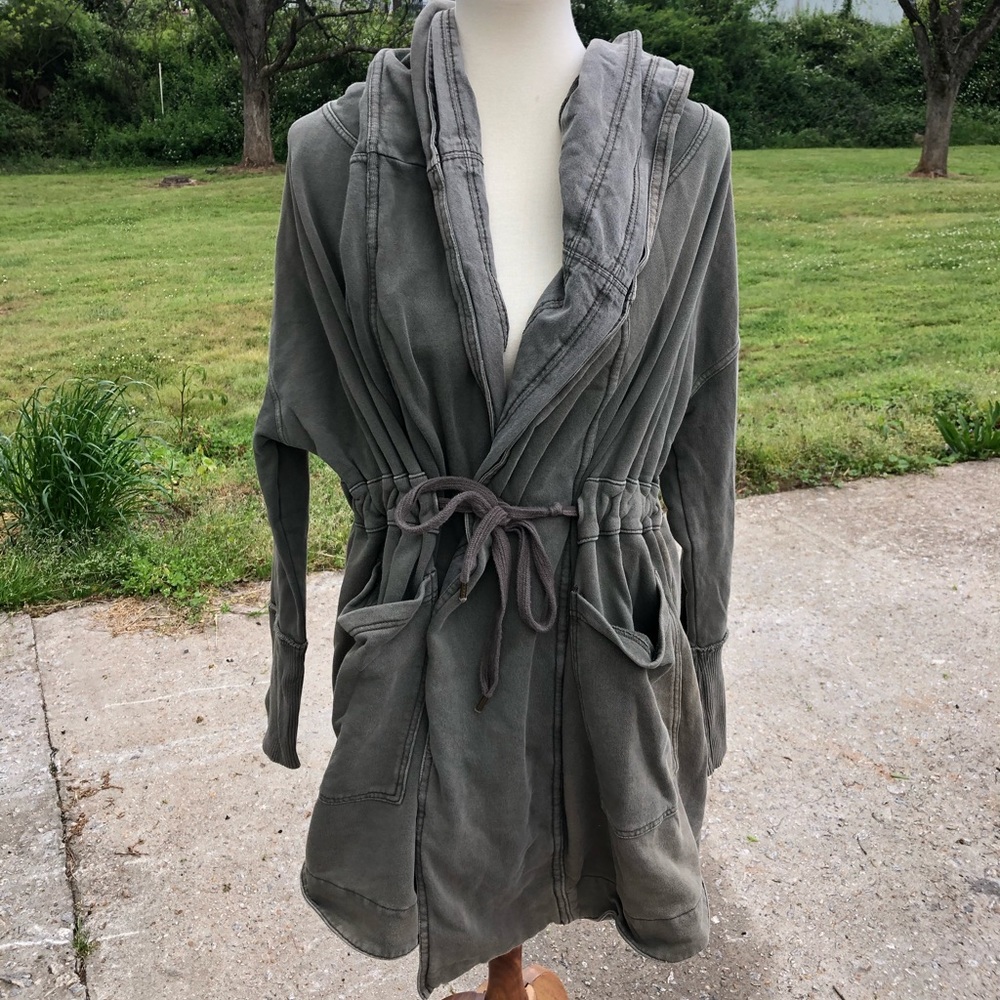 Free People Hooded Jacket Cardigan